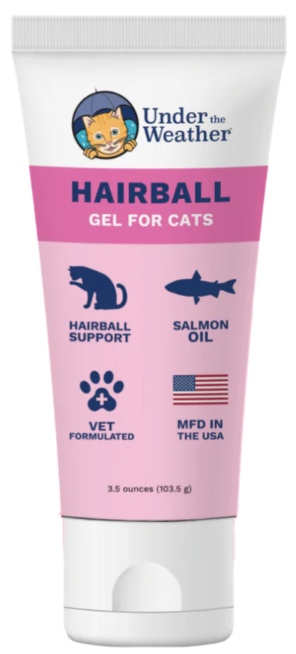 Under The Weather Hairball Squeezable 2.54oz by Pet Food Warehouse