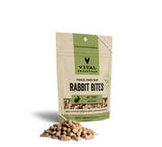 Vital Essentials Freeze-Dried Bites Cat Treat Rabbit Bites..9oz by Pet Food Warehouse