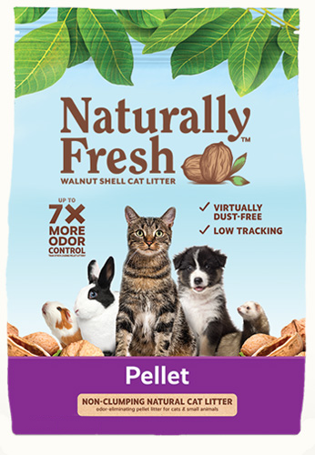 Naturally Fresh Walnut Pelleted Non-Clumping Litter 26lb by Pet Food Warehouse
