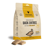 Vital Essentials Freeze-Dried Cat Food Mini Patties Duck 8oz by Pet Food Warehouse