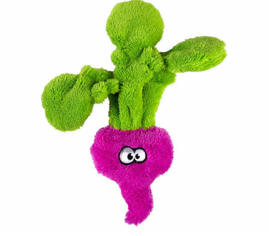 Cycle Dog Duraplush Radish Fuchsia Green Medium by Pet Food Warehouse