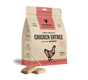 Vital Essentials Freeze-Dried Raw Entree Dog Food Mini Patties Chicken 14oz by Pet Food Warehouse