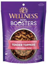 Wellness Bowl Booster Tender Topper Lamb Salmon Chicken 8oz by Pet Food Warehouse