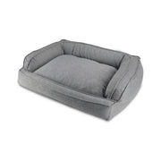 Arlee Sofa Bed Drizzle Gray 41x33x9 by Pet Food Warehouse