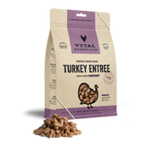 Vital Essentials Freeze-Dried Raw Entree Dog Food Mini Nibs Turkey 14oz by Pet Food Warehouse