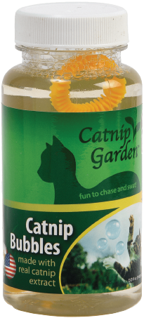 Multipet Catnip Garden Bubbles 5oz by Pet Food Warehouse