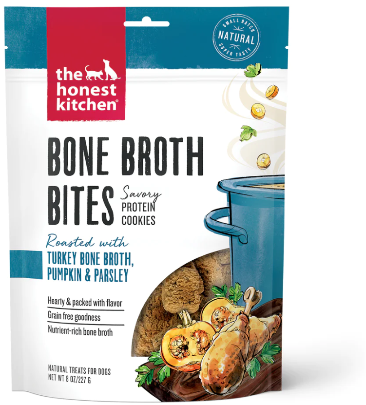 Honest Kitchen Roasted Turkey Bone Broth & Pumpkin 8oz by Pet Food Warehouse