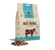 Vital Essentials Freeze-Dried Raw Entree Dog Food Nibs Beef 14oz by Pet Food Warehouse