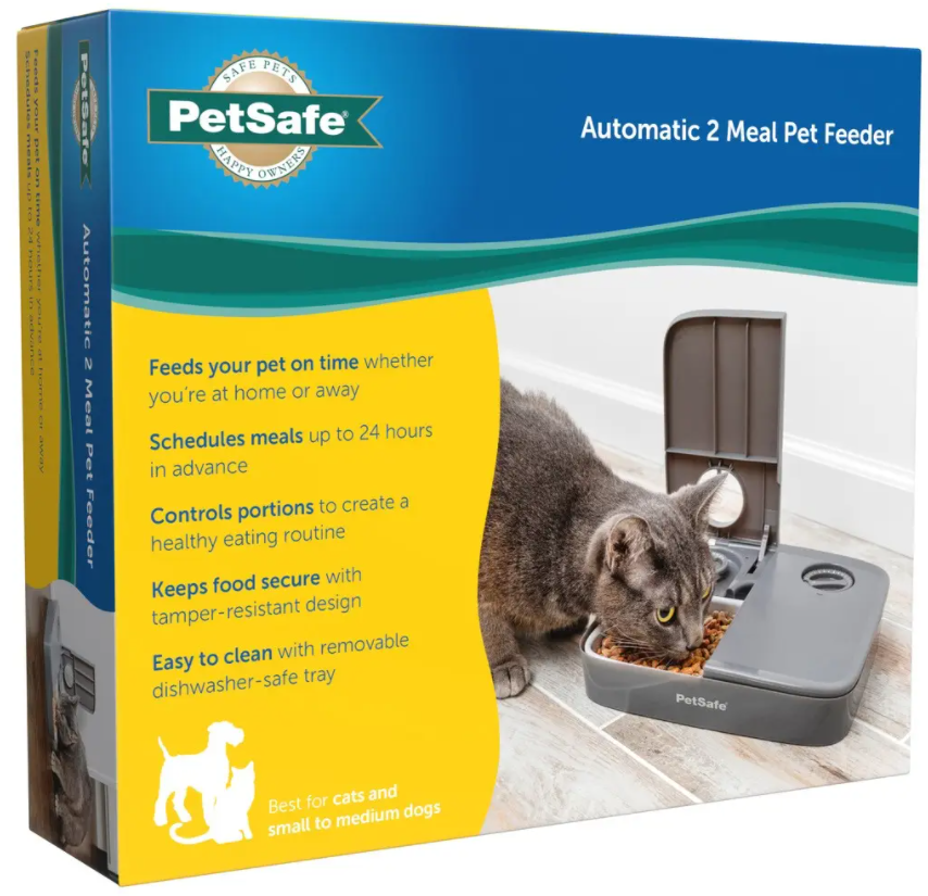 Pet Safe 2 Meal Petsafe Automatic Feeder by Pet Food Warehouse