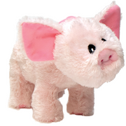 Steel Dog Barnyard Ballers Pig by Pet Food Warehouse