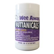 Wee Away Buttanical Wipes 100 Ct by Pet Food Warehouse