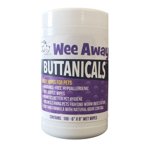 Wee Away Buttanical Wipes 100 Ct by Pet Food Warehouse