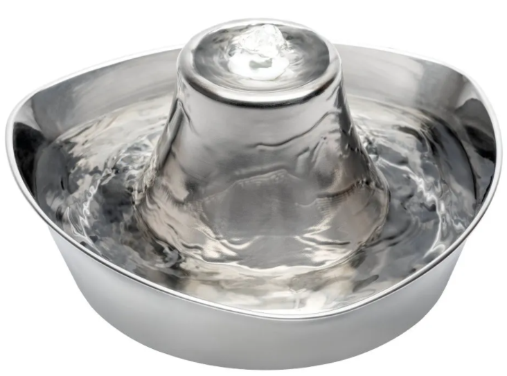 Petsafe PetSafe Seaside Stainless Pet Fountain by Pet Food Warehouse
