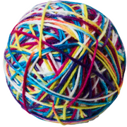 Ethical Spot Sew Much Fun Yarn Ball 3.5" by Pet Food Warehouse