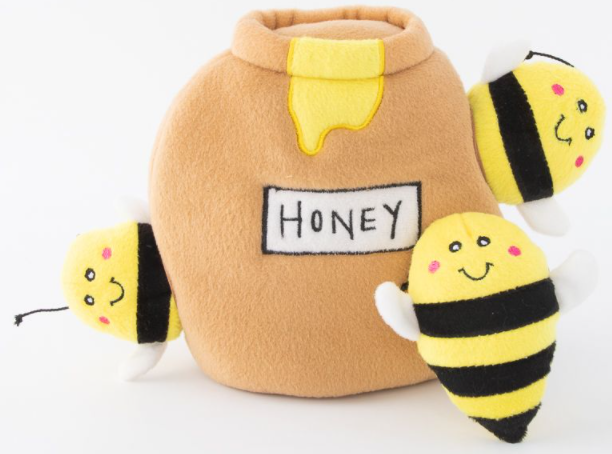Zippy Paws Burrow Honey Pot by Pet Food Warehouse