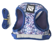 Travel Cat The True Adventurer Harness & Leash The Groovy Cat Extra Small by Pet Food Warehouse