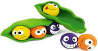 Multipet Latex Three Peas In A Pod Dog Toy by Pet Food Warehouse