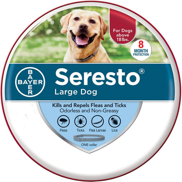 8 Month Seresto Large Dog Flea & Tick Collar by Pet Food Warehouse