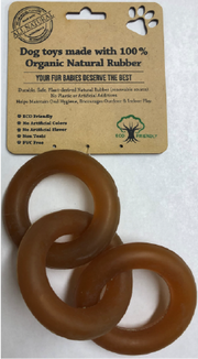 Indipets Rubber Ring o' Ring Dog Toy by Pet Food Warehouse