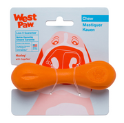 West Paw Hurley Dog Toy Tangerine 4.5" by Pet Food Warehouse