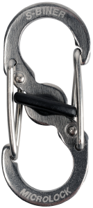 NiteIze 2 pack Microlock Carabiner Stainless Steel by Pet Food Warehouse