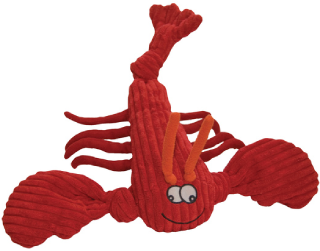 HuggleHound Knottie Lobster Dog Toy by Pet Food Warehouse