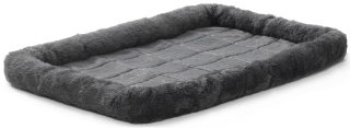 Midwest 48x30 Grey Quiet Time Pet Mat by Pet Food Warehouse