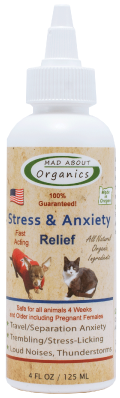 Mad About Organics Stress & Anxiety Relief 4oz by Pet Food Warehouse