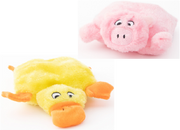 Zippy Paws Squeakie Pads Duck & Pig Dog Toy by Pet Food Warehouse