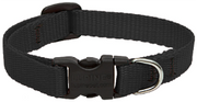 Lupine Collar Black Collar 1/2" 8-12 by Pet Food Warehouse