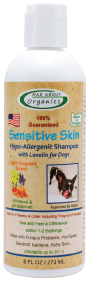 Mad About Organics Sensitive Pet Shampoo 8oz by Pet Food Warehouse