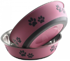Buster Bowls By Indipets Princess Pink 14 cm Small by Pet Food Warehouse