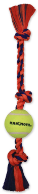 Mammoth 3 Knot-1 Ball Tug Dog Toy Medium by Pet Food Warehouse