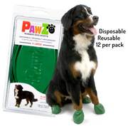 Pawz Dog Extra Large Green Boots by Pet Food Warehouse