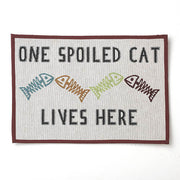 Petrageous One Spoiled Cat Placemat by Pet Food Warehouse