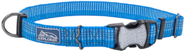 Coastal K9 Bright Reflective Collar Lake 5/8 08-12 by Pet Food Warehouse