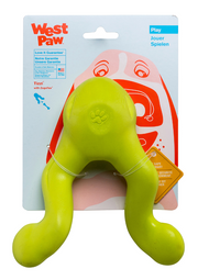 West Paw Tizzi Dog Toy Green 6.5" by Pet Food Warehouse