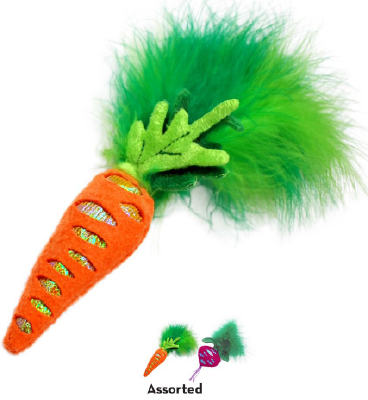 Kong CRCL44 Crackles Rootz Assorted Cat Toy by Pet Food Warehouse