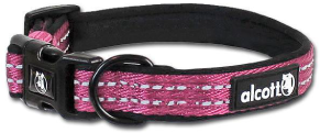 Alcott Adventure Collar Pink 3/4" 14-20" by Pet Food Warehouse