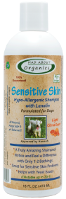 Mad About Organics Sensitive Pet Shampoo 16oz by Pet Food Warehouse