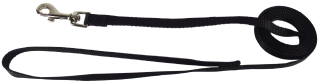 Hamilton Dog Lead Black 3/8" 6' by Pet Food Warehouse
