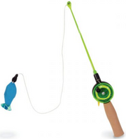 Our Pets Cosmic Fishing Rod With Fish Cat Toy by Pet Food Warehouse