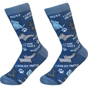 Socks I Love My Mutt by Pet Food Warehouse