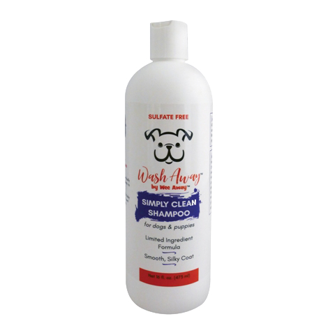 Wee Away Wash Away Simply Clean Dog Shampoo 16oz by Pet Food Warehouse