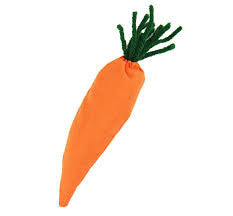 Doggie Styles Catnip Crudatet Carrot Cat Toy by Pet Food Warehouse