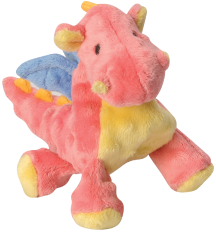 Go Dog Mini Baby Dragon Coral Dog Toy by Pet Food Warehouse