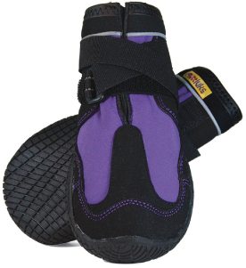 Muttluks Snow Mushers Dog Boots 2 Pack Purple Size 2 Extra Small by Pet Food Warehouse
