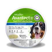 Vetality Avantect II Flea & Tick Collar Up To 26" by Pet Food Warehouse