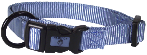 Hamilton Adjustable Dog Collar Berry 3/8" 7-12" by Pet Food Warehouse