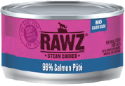 Rawz 96% Salmon Cat Food 3oz by Pet Food Warehouse